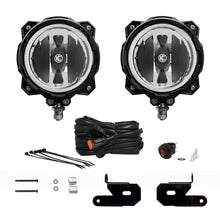 Load image into Gallery viewer, KC HiLiTES 97112 Pro6 LED 6" Pillar SAE ECE Drvng 2-Lt Sys - 18+ Jeep Wrangler JL/Gladiator JT for Select Jeep Gladiator, Jeep Wrangler