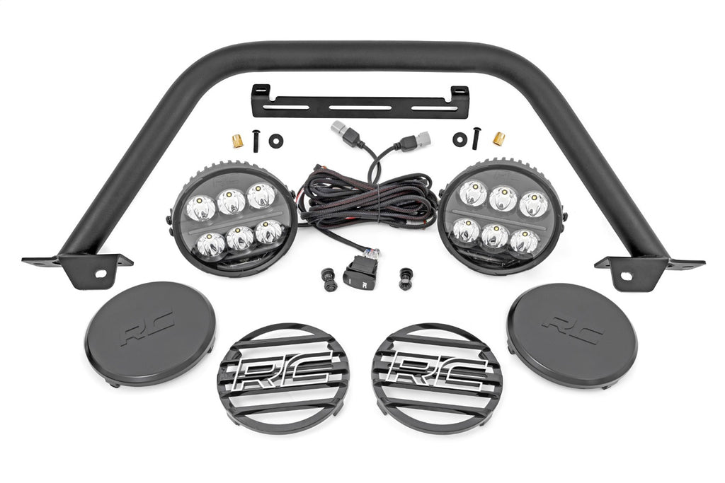 Rough Country 51113 LED Front Bumper for Select Ford Bronco