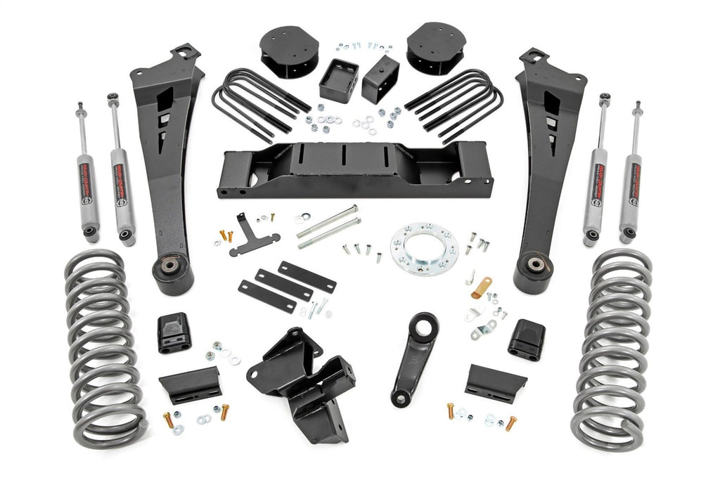 Rough Country 38430 Suspension Lift Kit w/N3 Shocks for Select Ram 2500, Ram