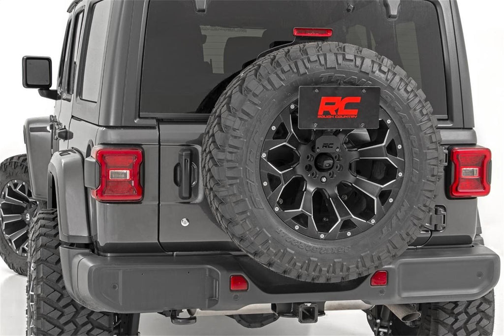 Rough Country 10534 License Plate Adapter for Select Jeep Wrangler