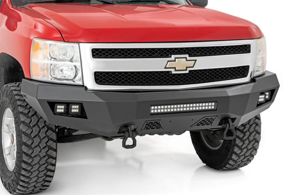Rough Country 10769 Heavy Duty Front LED Bumper for Select Chevrolet Silverado