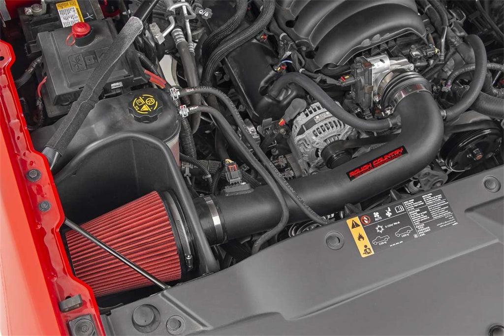 Rough Country 10551PF Cold Air Intake for Select Chevrolet Silverado 1500, GMC Sierra
