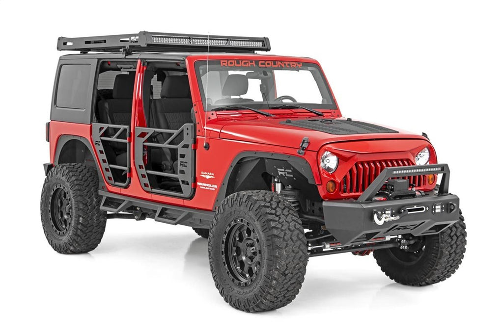 Rough Country 10588 Tube Doors for Select Jeep Wrangler, Jeep Wrangler JK