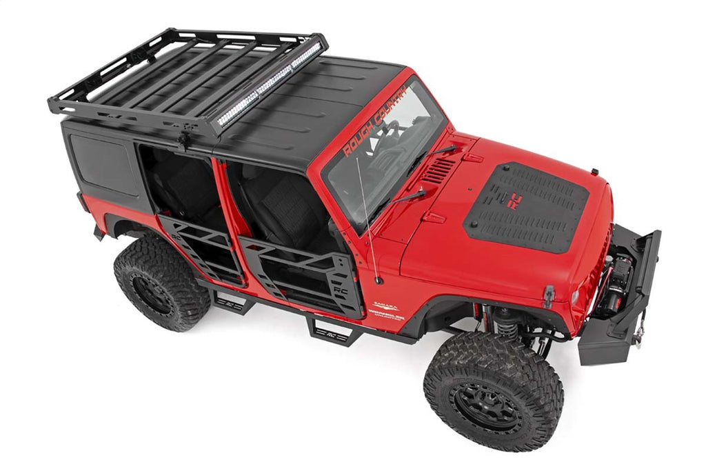 Rough Country 10615 Roof Rack System for Select Jeep Wrangler, Jeep Wrangler JK