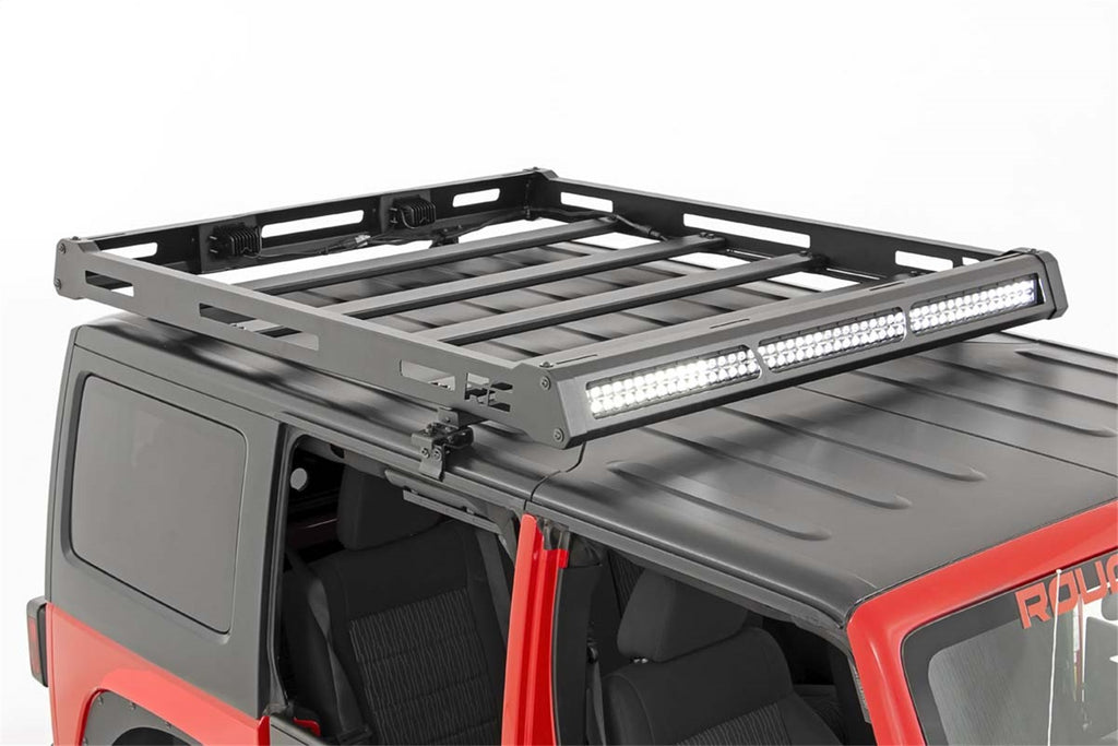Rough Country 10615 Roof Rack System for Select Jeep Wrangler, Jeep Wrangler JK
