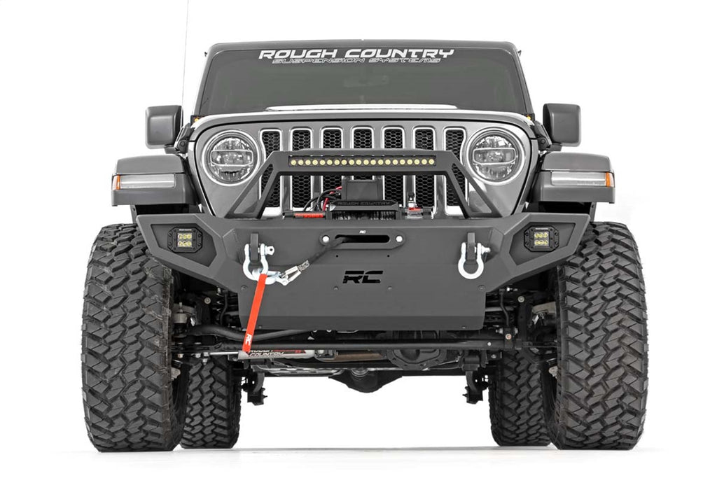 Rough Country 10585 Trail Bumper for Select Jeep Gladiator, Jeep Wrangler, Jeep Wrangler JK