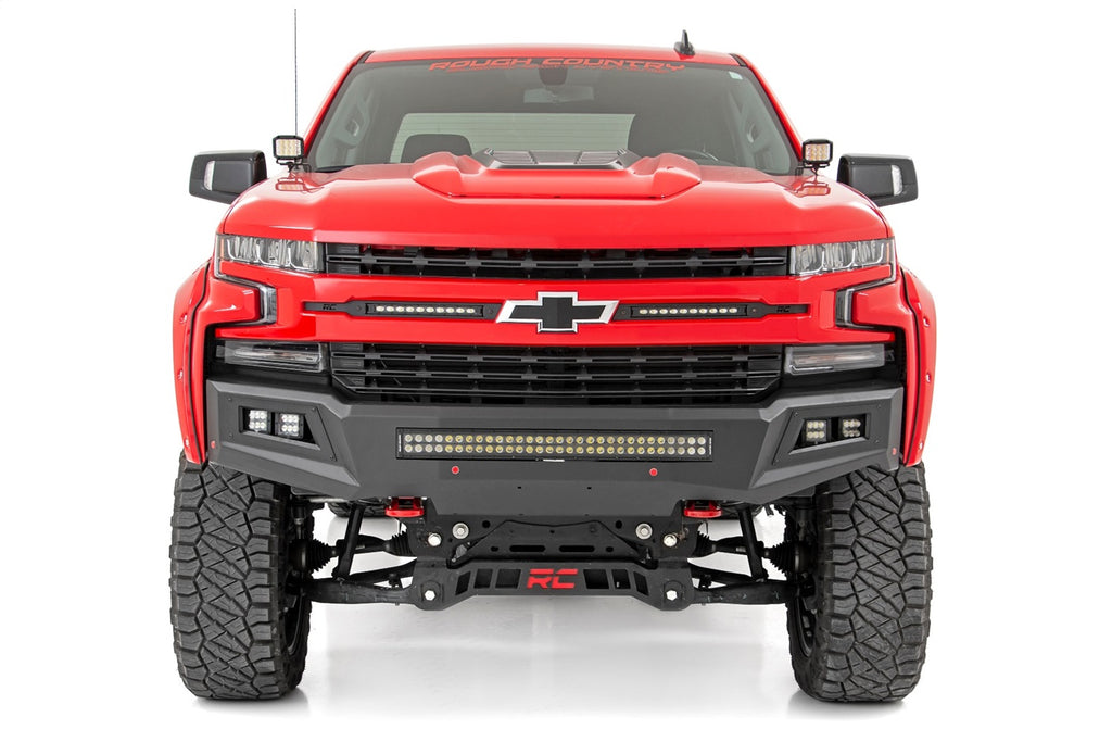 Rough Country 70845 LED Lower Windshield Ditch Kit for Select Chevrolet Silverado 1500, Chevrolet Silverado LTD