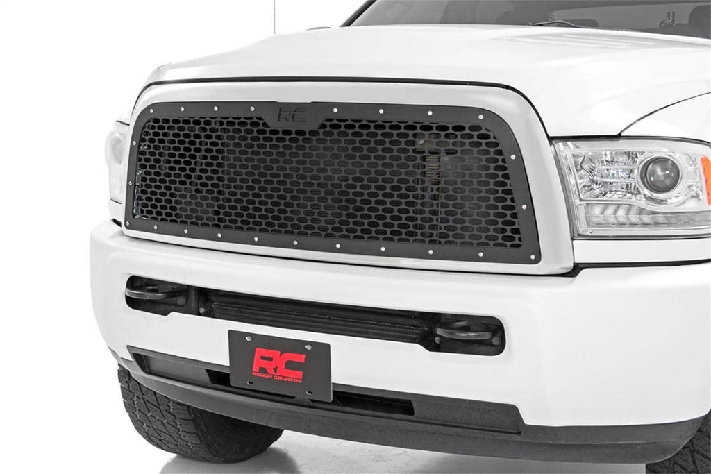 Rough Country 70150 Laser-Cut Mesh Replacement Grille for Select Ram 2500, Ram
