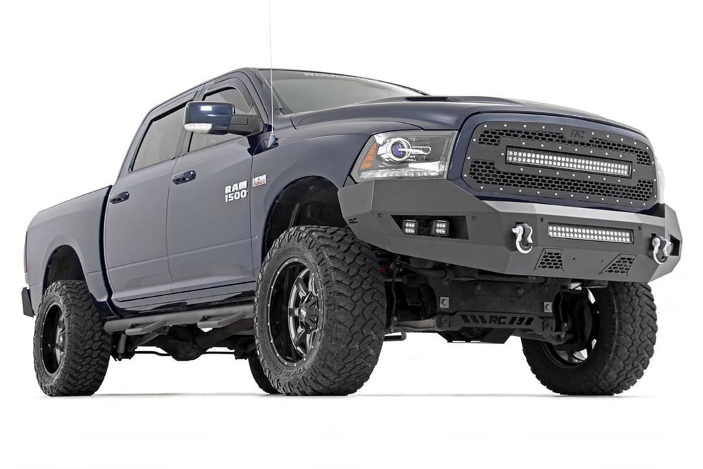 Rough Country 10774 Heavy Duty Front LED Bumper for Select Ram 1500, Ram Classic