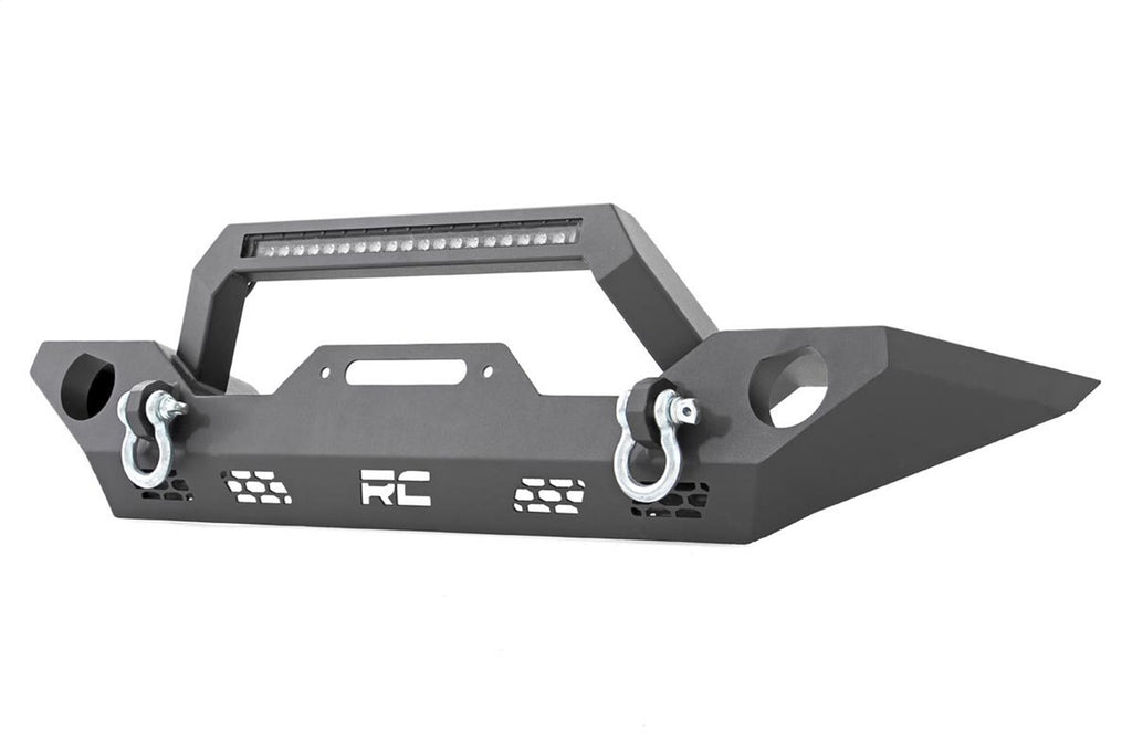 Rough Country 10596 Front Winch Bumper for Select Jeep Gladiator, Jeep Wrangler, Jeep Wrangler JK