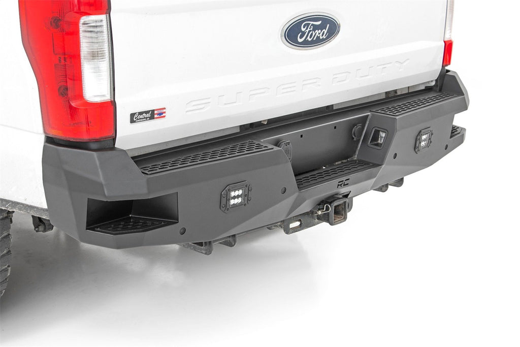 Rough Country 10788 Heavy Duty Rear LED Bumper for Select Ford F-250 Super Duty, Ford F-350 Super Duty