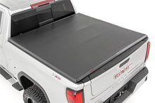 Load image into Gallery viewer, Rough Country 41308650A Soft Tri-Fold Tonneau Bed Cover for Select Chevrolet Silverado LTD, GMC Sierra Limited