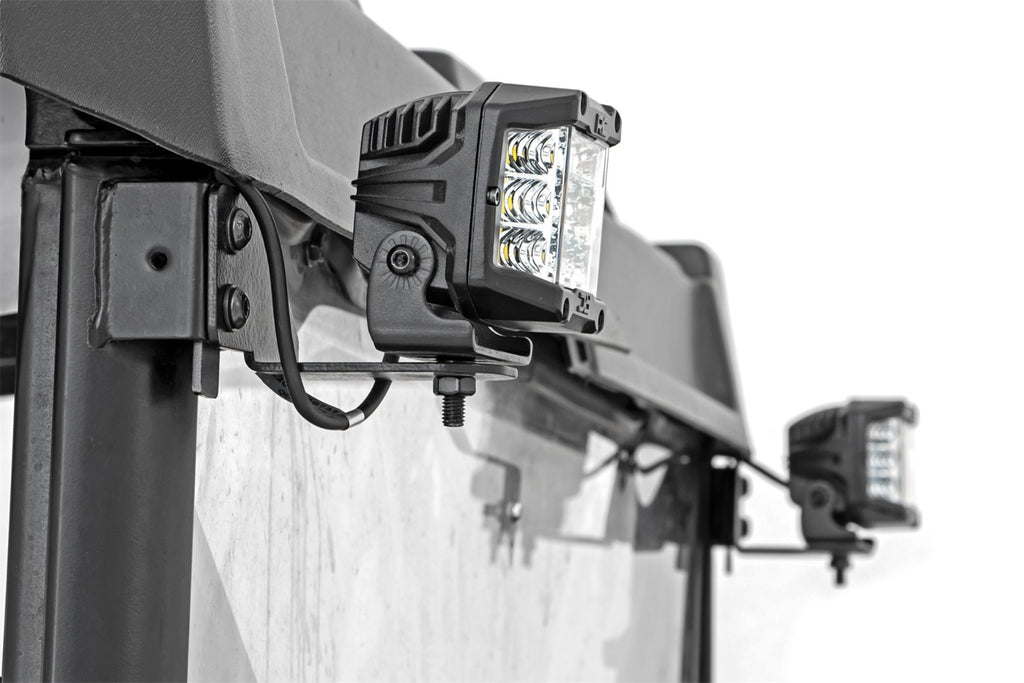 Rough Country 93143 Black Series LED Kit for Select Polaris Ranger 1000, Polaris Ranger 900 XP, Polaris Ranger Crew 1000, Polaris Ranger Crew Premium, Polaris Ranger Crew XP 1000, Polaris Ranger Crew XP High Lifter Edition, Polaris Ranger Crew XP Texas