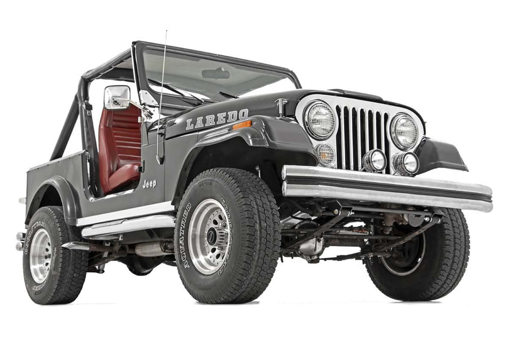 Rough Country 5059 Shackle Reversal Kit for Select Jeep CJ5, Jeep CJ7, Jeep Scrambler