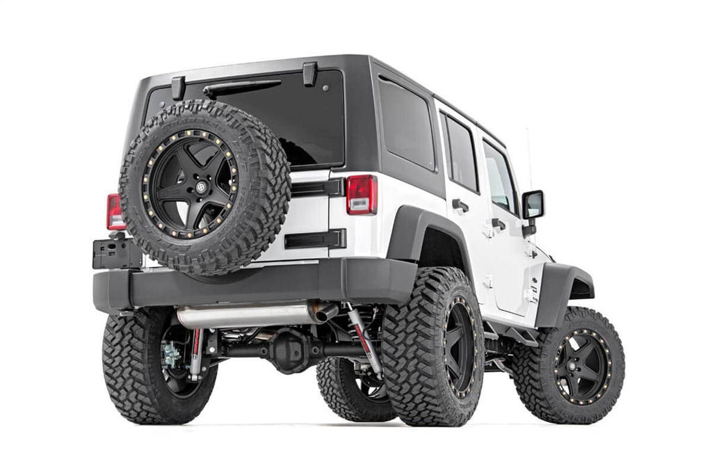 Rough Country 90765B Drop Steps for Select Jeep Wrangler, Jeep Wrangler JK