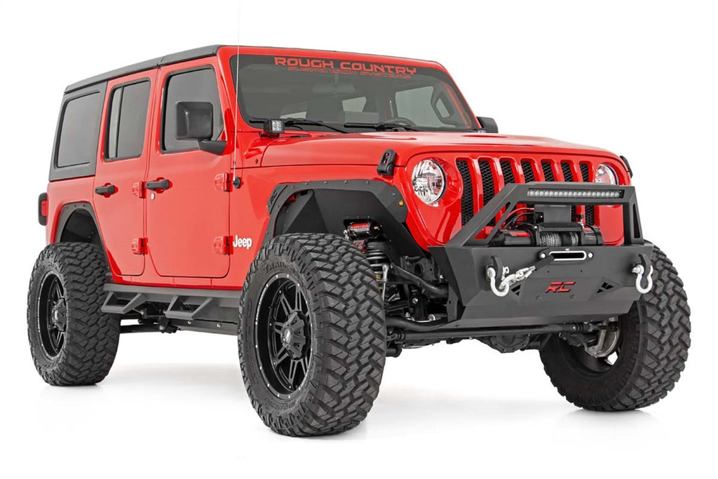 Rough Country 66030 Long Arm Suspension Lift Kit w/Shocks for Select Jeep Wrangler