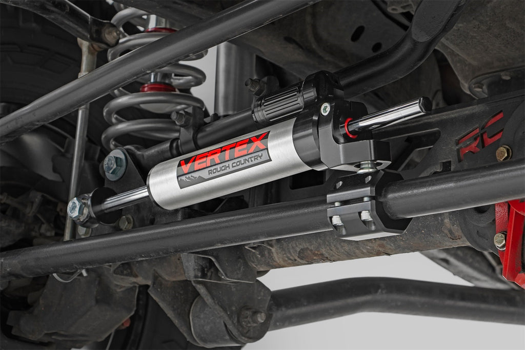 Rough Country 680900 Steering Stabilizer for Select Jeep Wrangler