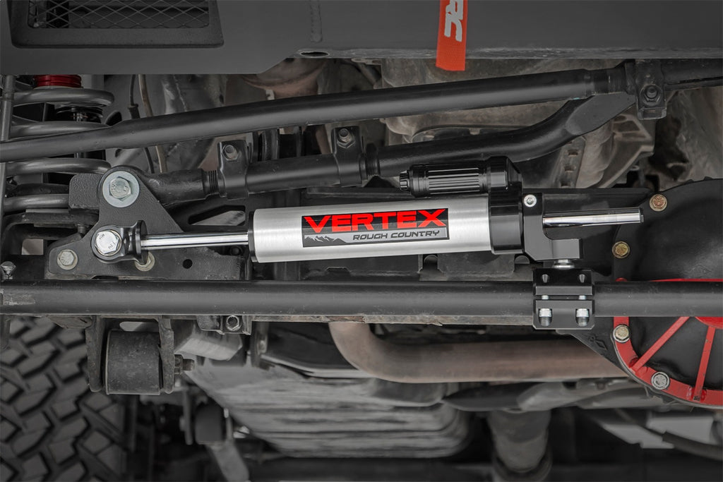 Rough Country 680900 Steering Stabilizer for Select Jeep Wrangler