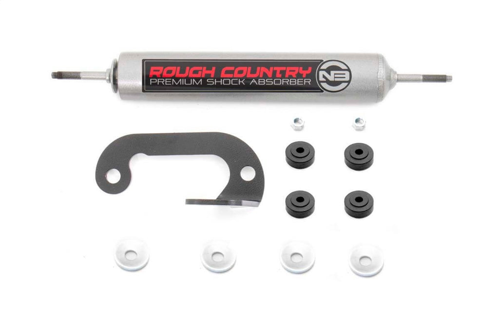 Rough Country 8731230 Steering Stabilizer for Select Chevrolet K2500, Chevrolet K3500, Chevrolet V3500