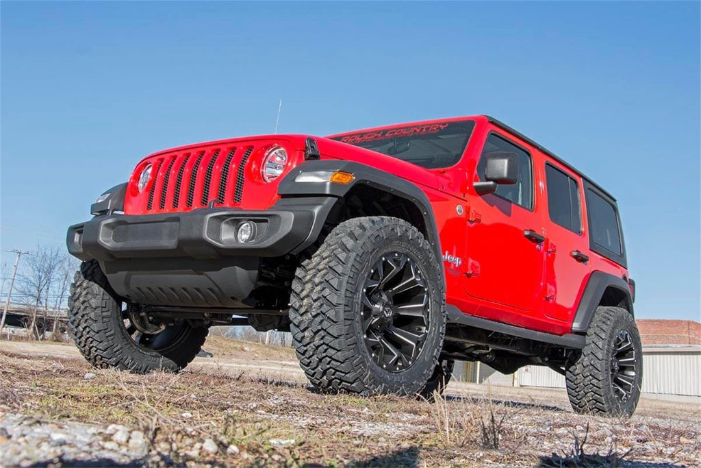 Rough Country 79430 Suspension Lift Kit w/N3 Shocks for Select Jeep Wrangler