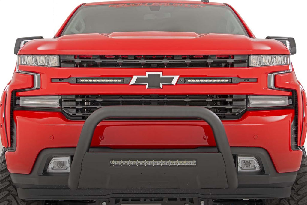 Rough Country 70818 Dual LED Grille Kit for Select Chevrolet Silverado 1500, Chevrolet Silverado LTD