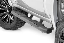 Load image into Gallery viewer, Rough Country 21002 Oval Nerf Step Bar for Select Chevrolet Silverado 1500, Chevrolet Silverado LTD, Chevrolet Silverado HD, Chevrolet Silverado HD, GMC Sierra 1500, GMC Sierra Limited, GMC Sierra HD, GMC Sierra HD