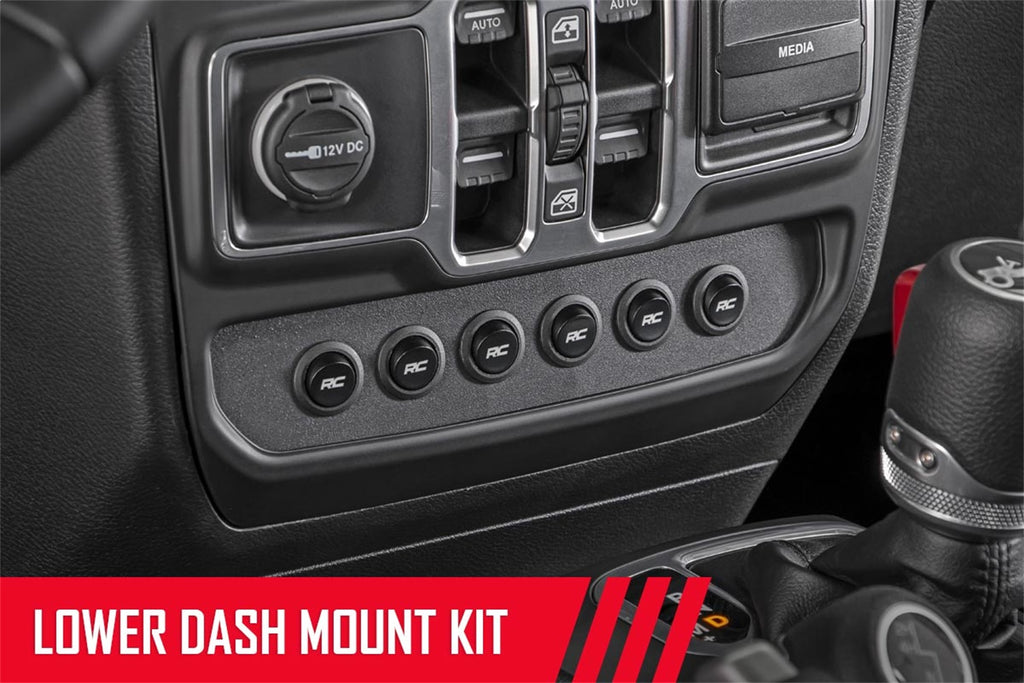 Rough Country 70964 Multiple Light Controller for Select Jeep Gladiator, Jeep Wrangler