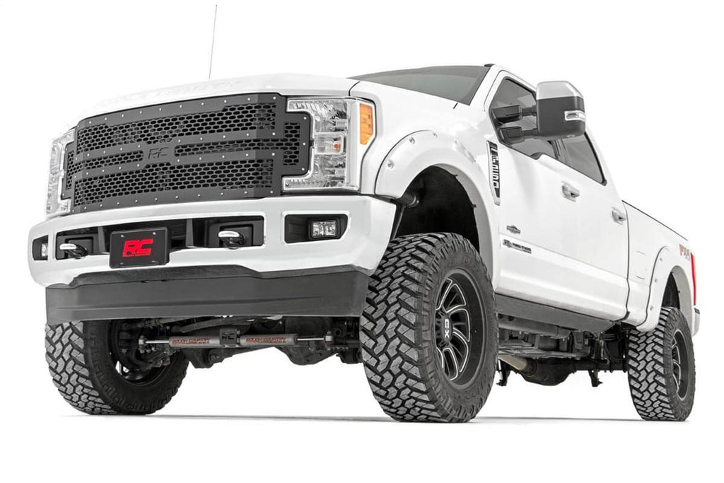 Rough Country 70213 Mesh Grille for Select Ford F-250 Super Duty, Ford F-350 Super Duty