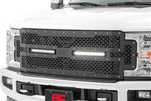 Load image into Gallery viewer, Rough Country 70216 Mesh Grille w/LED for Select Ford F-250 Super Duty, Ford F-350 Super Duty
