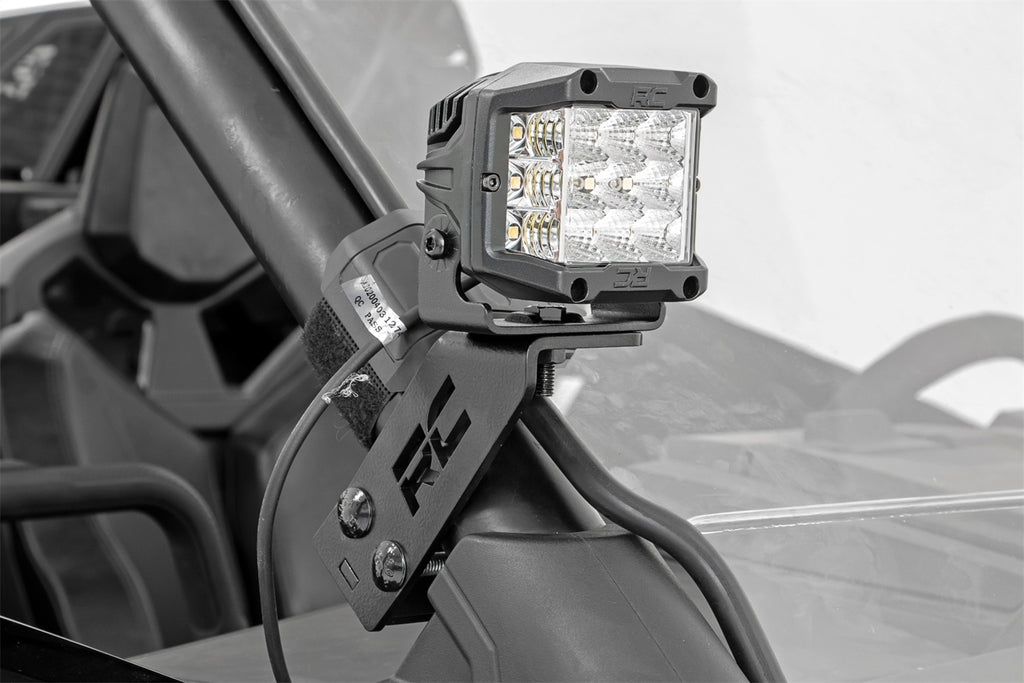 Rough Country 93078 Dual LED Cube Kit for Select Polaris RZR PRO XP, Polaris RZR PRO XP 4, Polaris RZR PRO XP 4 Orange Madness LE, Polaris RZR PRO XP 4 Premium, Polaris RZR PRO XP 4 Sport, Polaris RZR PRO XP 4 Ultimate, Polaris RZR PRO XP Orange Madness