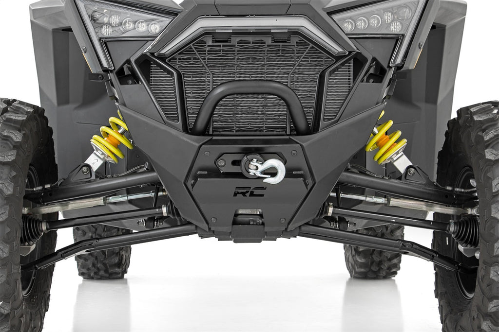 Rough Country 93063 Winch Mounting Plate for Select Polaris RZR PRO XP, Polaris RZR PRO XP 4, Polaris RZR PRO XP 4 Orange Madness LE, Polaris RZR PRO XP 4 Premium, Polaris RZR PRO XP 4 Sport, Polaris RZR PRO XP 4 Ultimate, Polaris RZR PRO XP Orange
