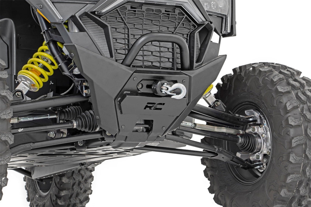 Rough Country 93063 Winch Mounting Plate for Select Polaris RZR PRO XP, Polaris RZR PRO XP 4, Polaris RZR PRO XP 4 Orange Madness LE, Polaris RZR PRO XP 4 Premium, Polaris RZR PRO XP 4 Sport, Polaris RZR PRO XP 4 Ultimate, Polaris RZR PRO XP Orange