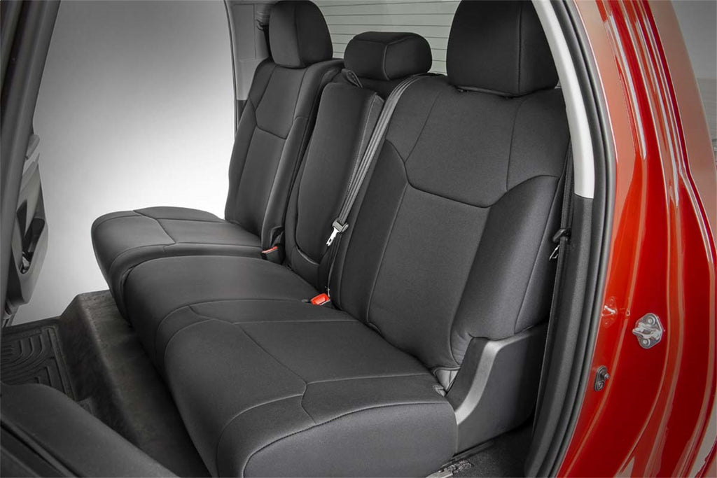 Rough Country 91027A Neoprene Seat Covers for Select Toyota Tundra