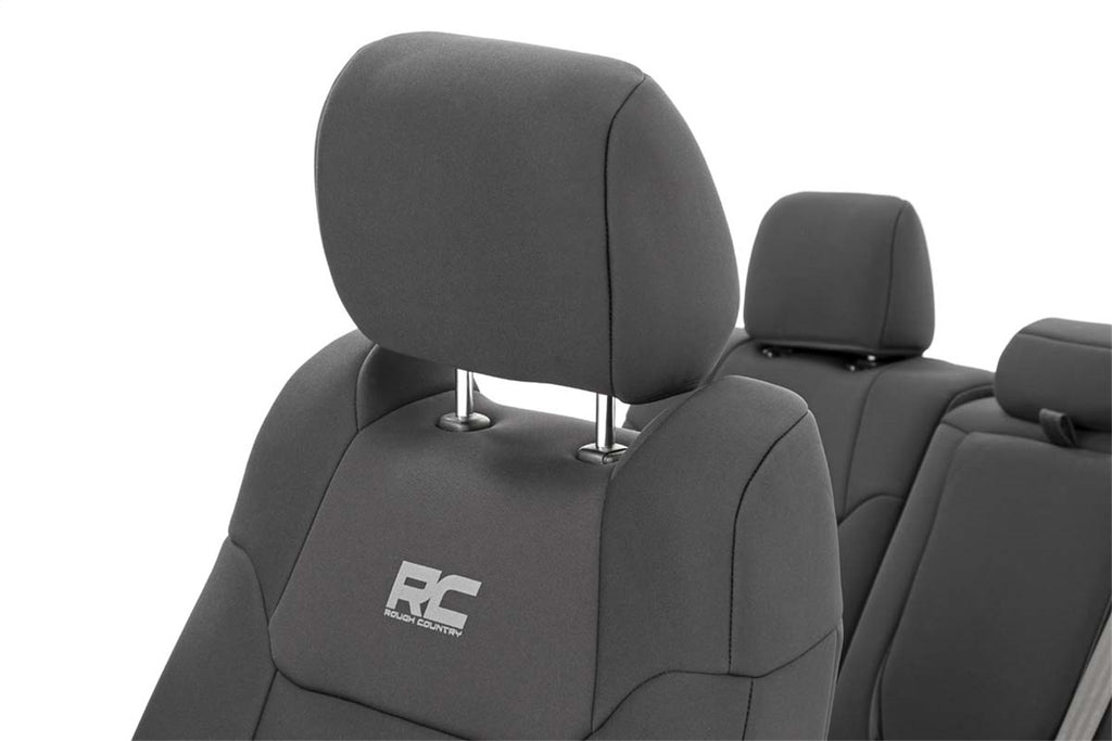 Rough Country 91027A Neoprene Seat Covers for Select Toyota Tundra