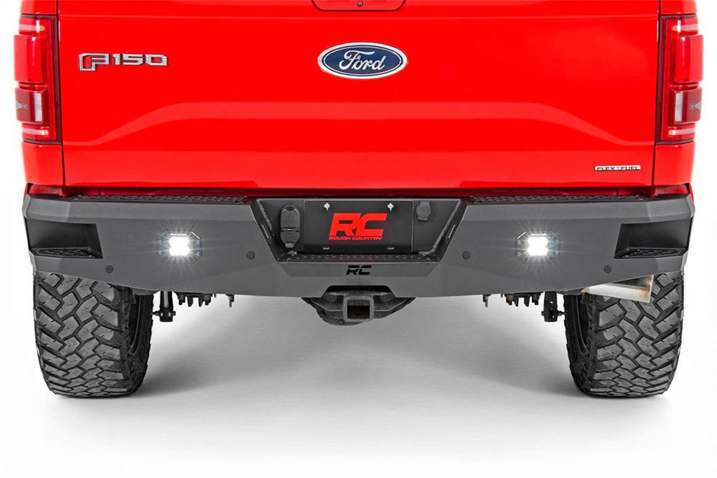 Rough Country 10771 Heavy Duty Rear LED Bumper for Select Ford F-150