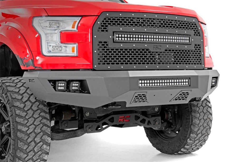Rough Country 10770 Heavy Duty Front LED Bumper for Select Ford F-150