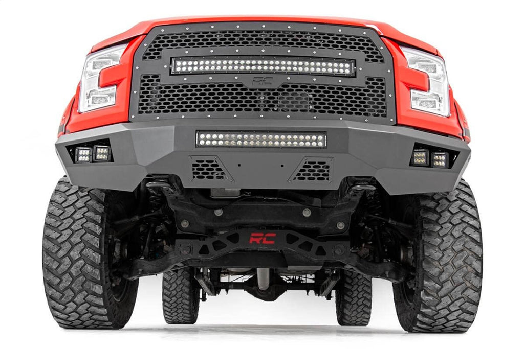 Rough Country 10770 Heavy Duty Front LED Bumper for Select Ford F-150