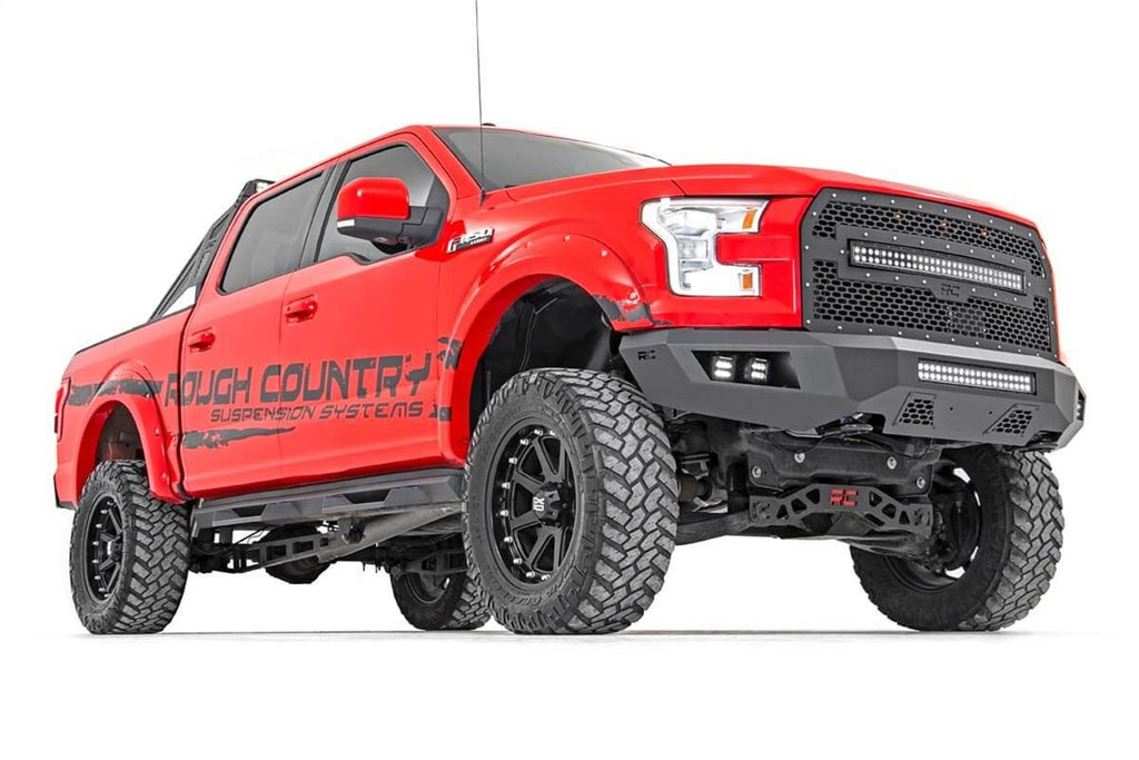 Rough Country 10770 Heavy Duty Front LED Bumper for Select Ford F-150