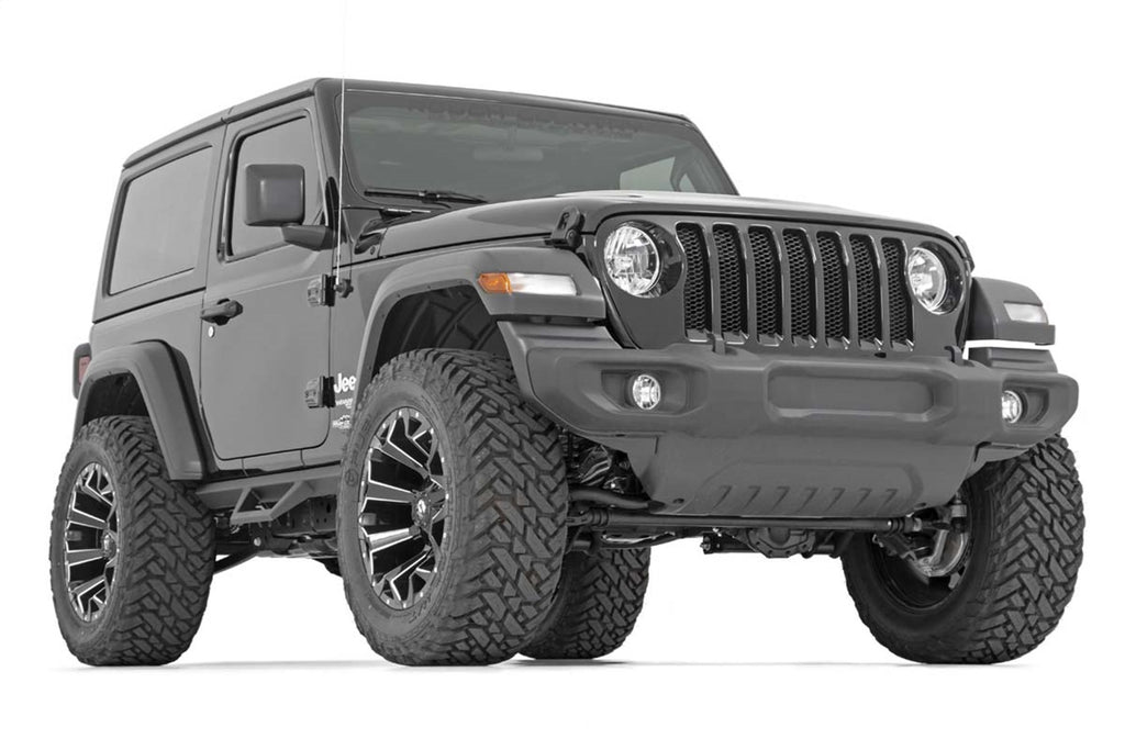 Rough Country 90761 Drop Steps for Select Jeep Wrangler, Jeep Wrangler JK
