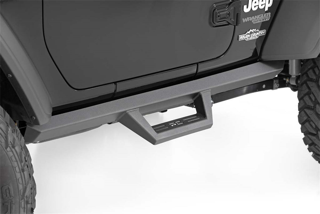 Rough Country 90761 Drop Steps for Select Jeep Wrangler, Jeep Wrangler JK