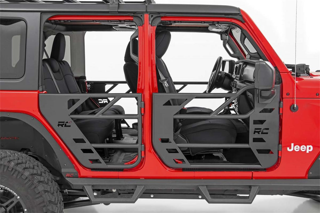 Rough Country 10619 Tube Doors for Select Jeep Gladiator, Jeep Wrangler