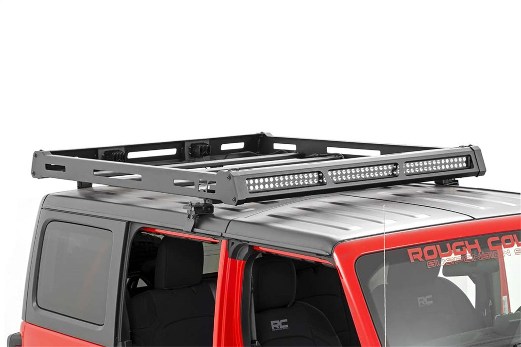 Rough Country 10612 Roof Rack System for Select Jeep Wrangler