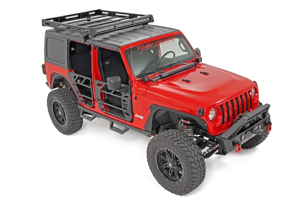 Rough Country 10612 Roof Rack System for Select Jeep Wrangler