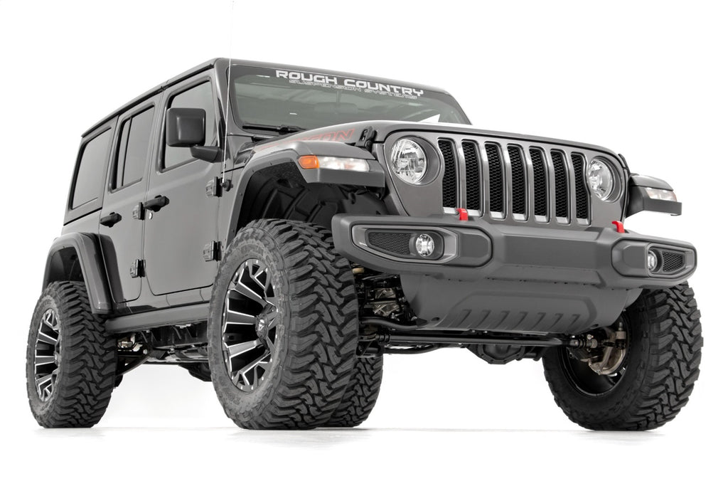 Rough Country 79740 Suspension Lift Kit w/Shocks for Select Jeep Wrangler