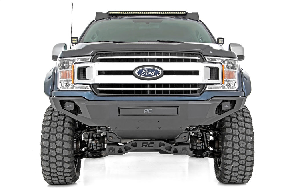 Rough Country 10756A LED Front Bumper for Select Ford F-150