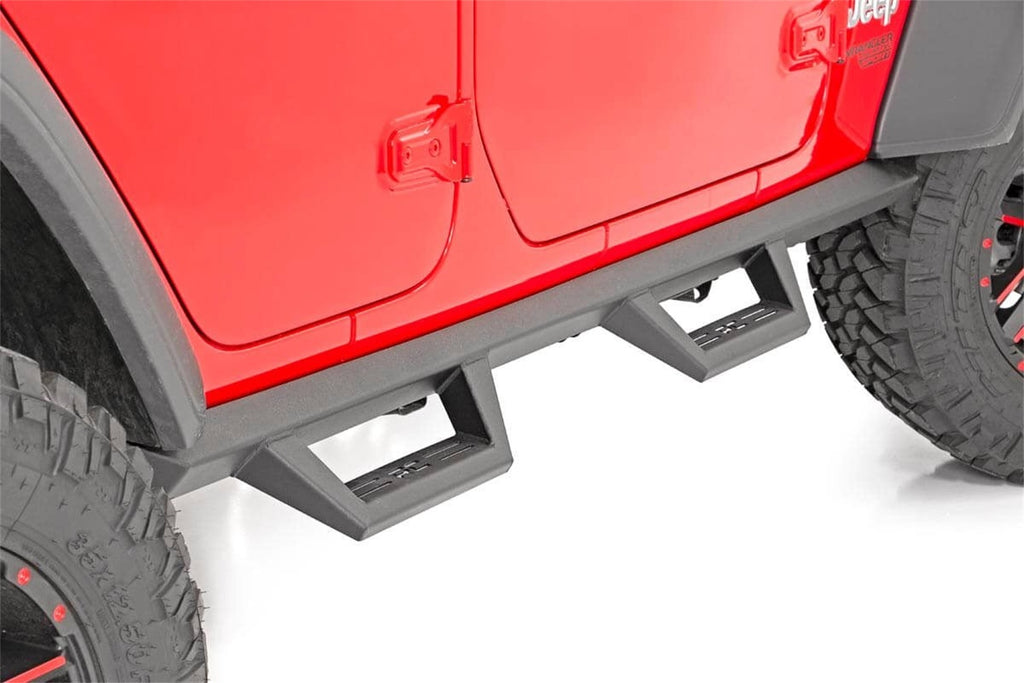 Rough Country 90769A Drop Steps for Select Jeep Wrangler