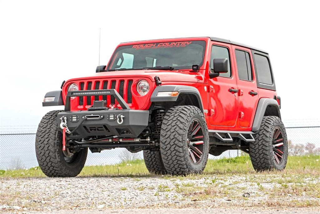 Rough Country 90769A Drop Steps for Select Jeep Wrangler