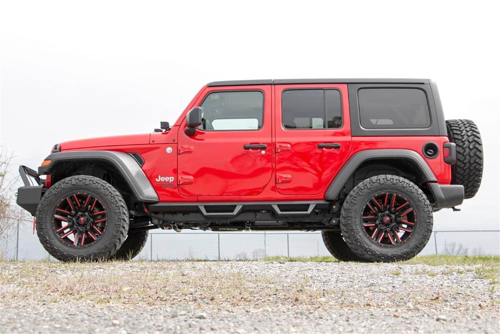 Rough Country 90769A Drop Steps for Select Jeep Wrangler