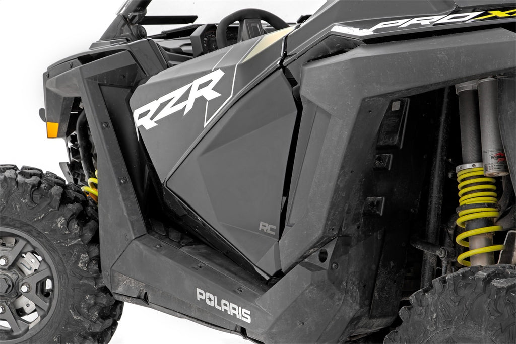 Rough Country 93067 Lower Door Panel Set for Select Polaris RZR PRO XP, Polaris RZR PRO XP 4, Polaris RZR PRO XP 4 Orange Madness LE, Polaris RZR PRO XP 4 Premium, Polaris RZR PRO XP 4 Sport, Polaris RZR PRO XP 4 Ultimate, Polaris RZR PRO XP Orange