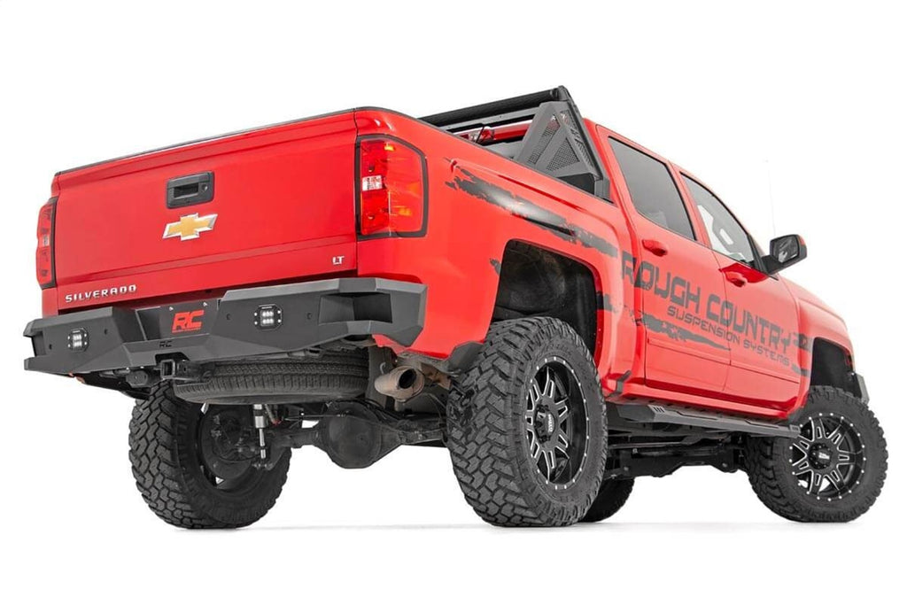 Rough Country 10773 Heavy Duty Rear LED Bumper for Select Chevrolet Silverado